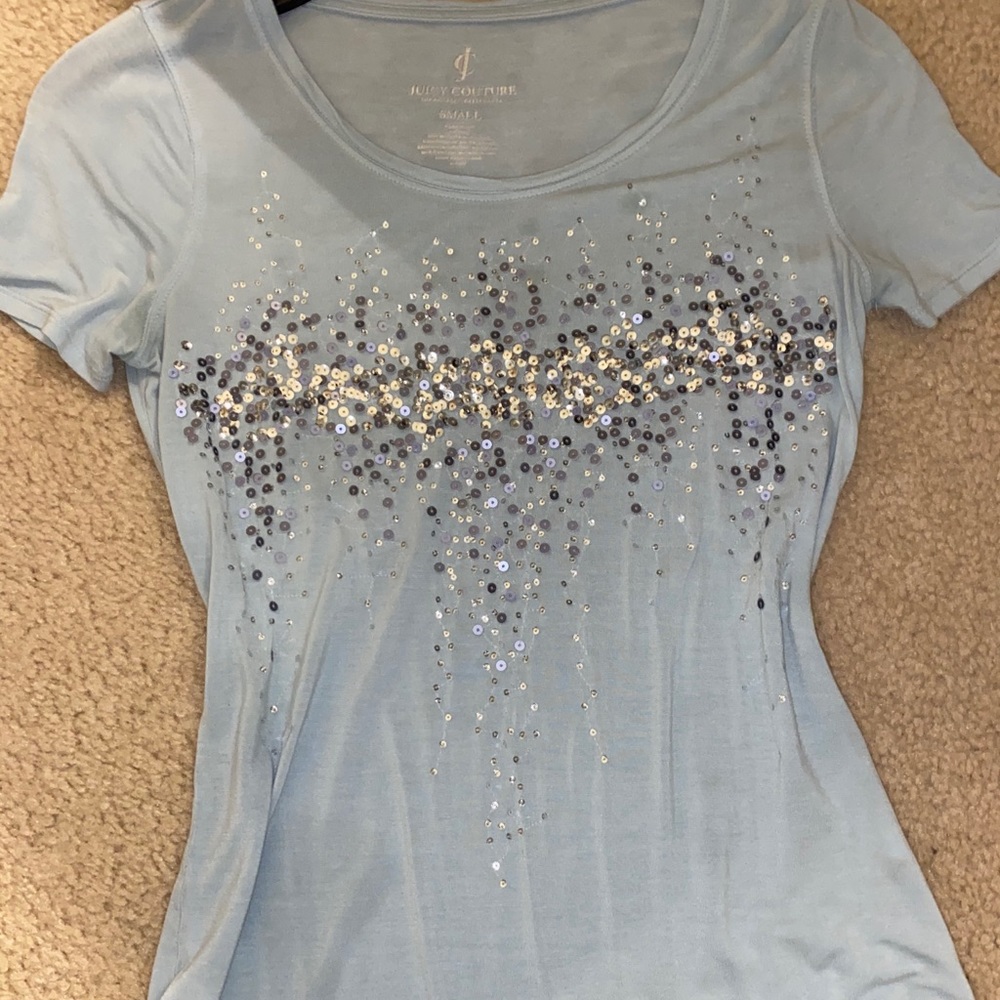 Juicy couture sparkle shirt